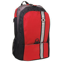 DadGear Backpack Diaper Bag - Retro Red Stripe