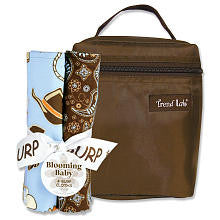 Trend Lab Cowboy Bottle Bag and Burp Cloth Set