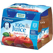 Gerber Juice Apple 4-Pack