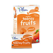 Plum Organics Tots Teensy Fruits Peach