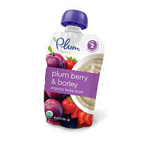 Plum Organics Second Blends Baby Food Fruit & Grain Plum Berry & Barley