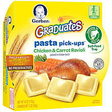 Gerber Graduates Toddler Pasta Pick Ups, Chicken & Carrot Ravioli