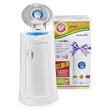 Munchkin Arm & Hammer Diaper Pail Set with 3 Refills, 2 Baking Soda Cartridges and $20 Coupon Booklet