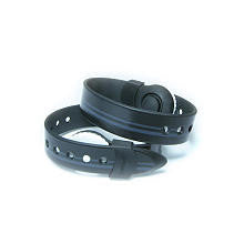 PSI Bands Accupressure Wristbands For Nausea Relief Racer Black