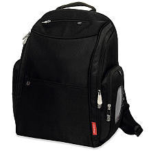 Fisher-Price Fastfinder Dome Diaper Backpack - Black