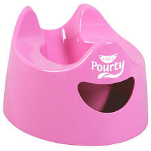 Pourty Easy-to-Pour Potty - Pink