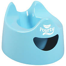 Pourty Easy-to-Pour Potty - Blue