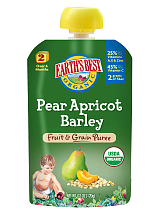 Earth's Best Fruit & Grain Pear Apricot Barley Pouch