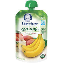 Gerber Organic 2nd Foods Pouch Banana Mango - 3.5 Ounce