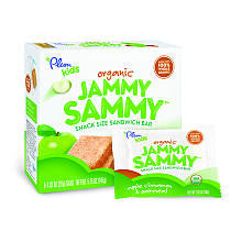 Plum Kids Organic Jammy Sammy Apple Cinnamon & Oatmeal 5-Pack