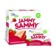 Plum Kids Organic Jammy Sammy Strawberry Jam & Peanut Butter 5-Pack