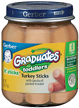 Gerber Graduates Lil' Sticks Turkey - 2.5 Ounce