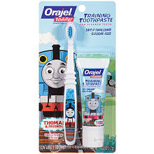 Orajel Thomas & Friends Tooty Fruity Toddler Training Toothpaste & Toothbrush - 1 Ounce