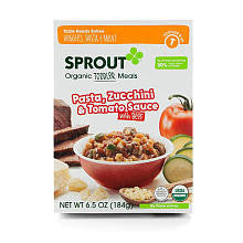 Sprout Organic Toddler Meal - Pasta, Zucchini & Tomato Sauce w/ Beef