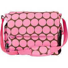 Wildkin Big Dots Diaper Bag - Pink