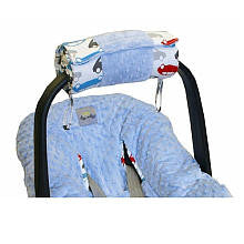 Itzy Ritzy Wrap and Roll Infant Carrier Arm Pad - Rodeo Drive