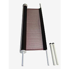 Kid Kusion 18 Foot Retractable Driveway Guard - Black Netting