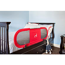 BabyHome Side Bed Rail - Red