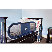 BabyHome Side Bed Rail - Navy