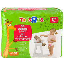 Toys R Us 4T-5T Training Pants Girls - 33 Count