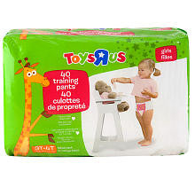 Toys R Us 3T-4T Training Pants Girls - 40 Count