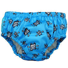 Charlie Banana 2-in-1 Small Swim Diaper & Training Pants - Robot