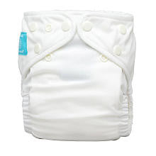 Charlie Banana 2-in-1 One-Size Reusable Diaper - White