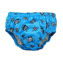 Charlie Banana 2-in-1 Medium Swim Diaper & Training Pants - Robot