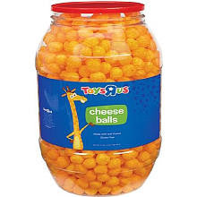 Toys R Us Cheese Ball Jug