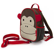 Skip Hop Zoo Harness Backpack - Monkey