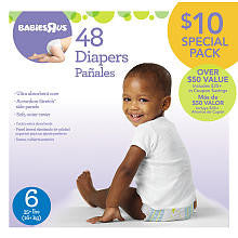 Babies R Us Ultra Absorbent Size 6 Diapers - 48Ct