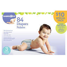 Babies R Us Ultra Absorbent Size 3 Diaper - 84 Count