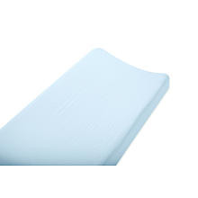 aden by aden + anais 100% Cotton Muslin Changing Pad Cover - Solid Blue