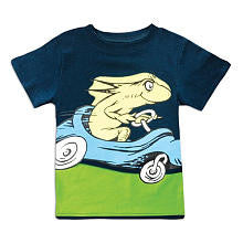 Dr. Seuss Boys Fish Race Car Graphic T Shirt - Toddler