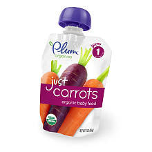 Plum Organics Just Veggies Carrot - 3 Ounce