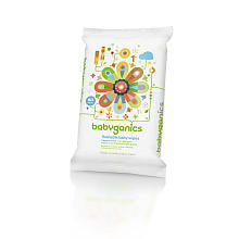 BabyGanics Flushable Wipes - 60 Count