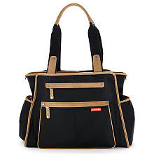 Skip Hop Grand Central Bag - Black/Russet