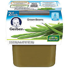 Gerber NatureSelect 2nd Foods Vegetables Green Beans