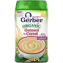 Gerber Organic Single Grain Cereal Oatmeal