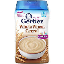 Gerber Cereal Whole Wheat - 8 Ounce