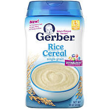 Gerber Cereal Rice - 16 Ounce