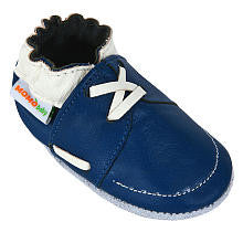 Momo Baby Boys Soft Sole Leather Shoes - Loafer