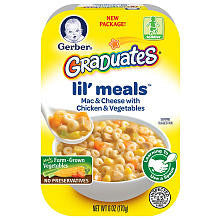 Gerber Graduates Lil' Meals Mac & Cheese with Chicken Vegetables - 6 Ounce