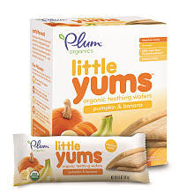 Plum Organics Little Yums Pumpkin Banana Teeting Wafers