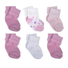 Babies R Us Girls' 6 Pack Bubble Booties