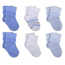 Babies R Us Boys 6 Pack Blue Bubble Booties