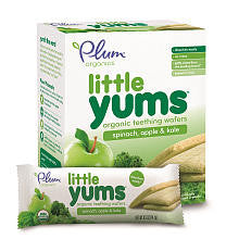 Plum Organics Little Yums Spinach Apple Kale Teeting Wafers