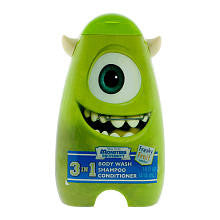 Disney Monster's University 3-in-1 Body Wash, Shampoo & Conditioner - Freaky Fruit Mike