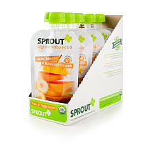 Sprout Stage 2 Intermediate Organic Baby Food Banana & Butternut Squash 5-Pack - 4 Ounce