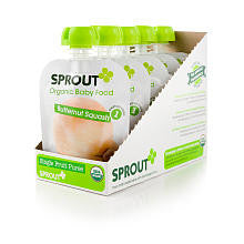 Sprout Starter Stage 1 Organic Baby Food Butternut Squash 5-Pack - 3.17 Ounce